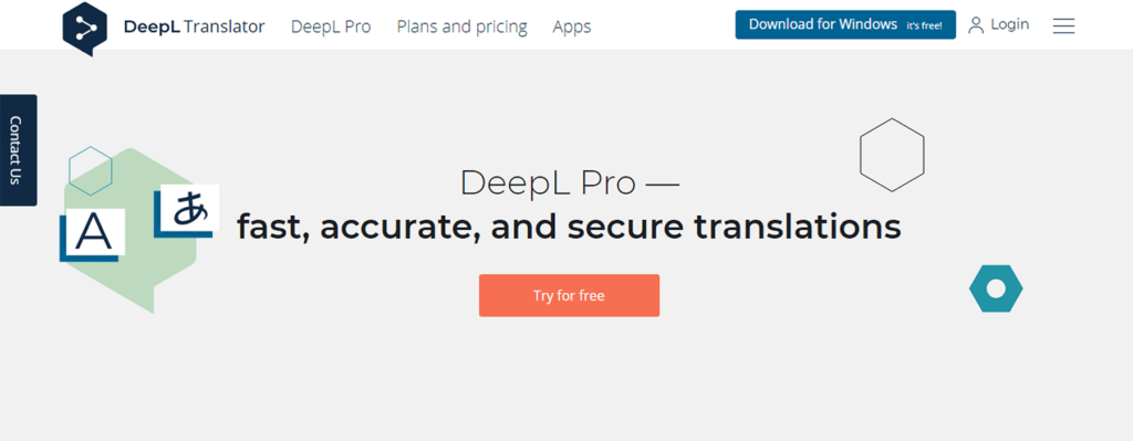 machine translation - DeepL