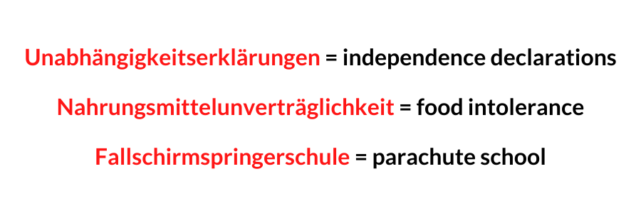 German market localization - compound words