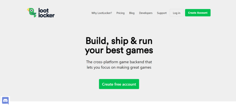 tools for game developers - Lootlocker